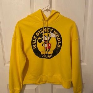 Walt Disney World Mickey Hoodie Yellow